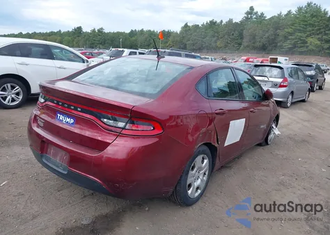 2015 Dodge Dart Se z USA, uszkodzony, nr VIN 1C3CDFAA6FD281898